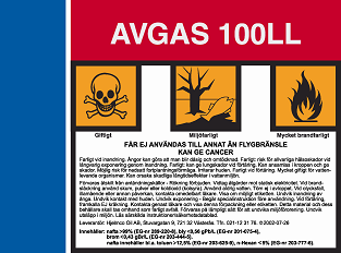 avgas 100ll skytorginal liten